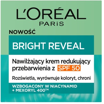 Bright Reveal Dark Spot Hydrating Cream SPF50 - Denní hydratační krém proti pigmentovým skvrnám